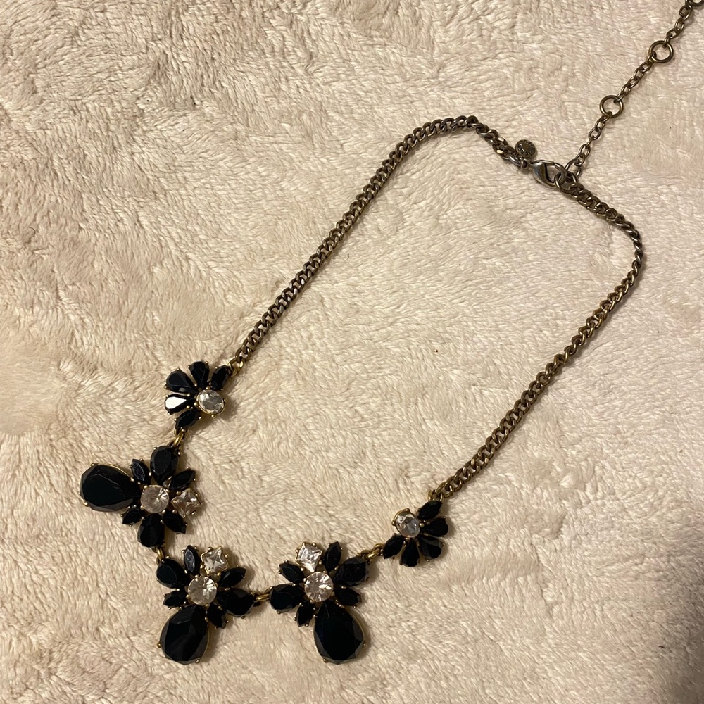 Navy and Gold J. Crew Necklace